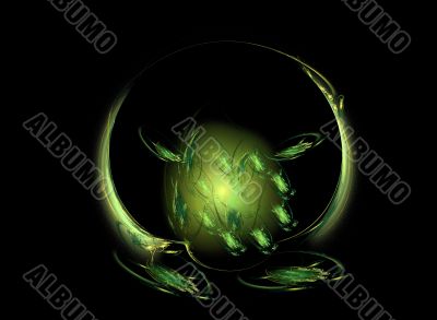 Light in the sphere