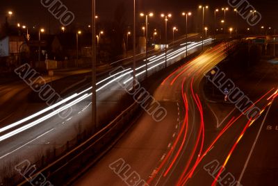 Night highway