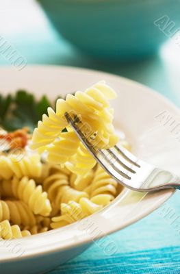 rotini pasta dinner