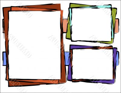 Abstract Background - Colorful Rectangles