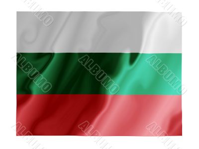 Bulgaria fluttering