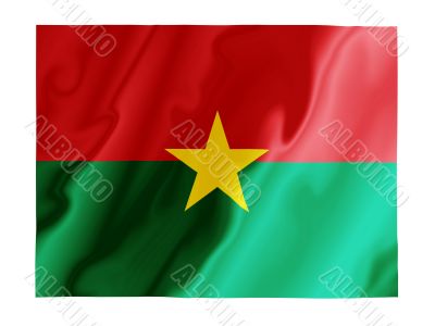 Burkina Faso fluttering