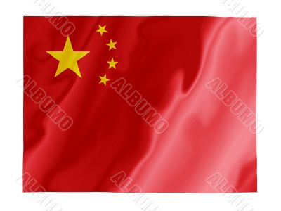 China fluttering