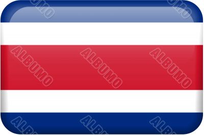 Costa Rica Flag Button
