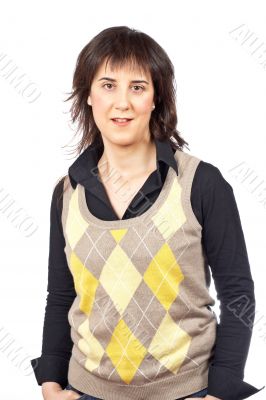 Happy young woman