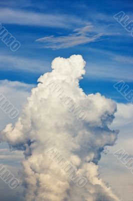 Explosion cloud