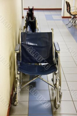 Hospital wheelchairs