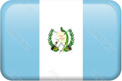 Guatemala Flag Button