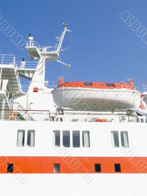 ocean ship in port