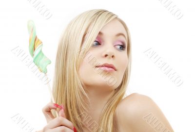 lollipop blonde