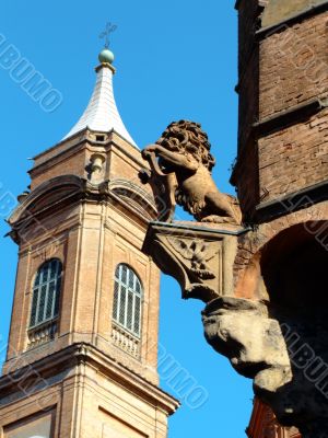 Bologna in the afternoon light