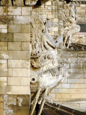 Detail of Sz&eacute;chenyi Chain Bridge in Budapest