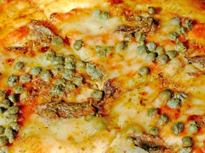 Italian pizza romana