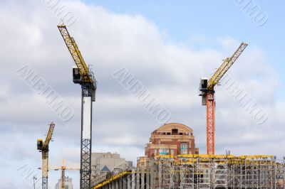 Construction of new area