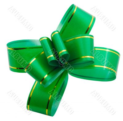 Green bow