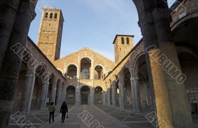 Milan - Sant`Ambrogio Church