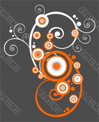 Dark abstract pattern