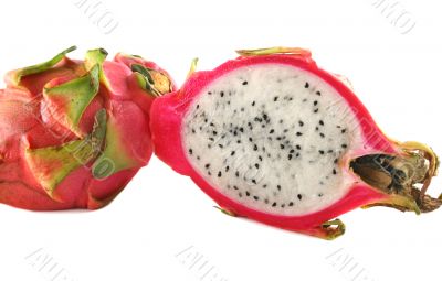 Sliced Dragonfruit