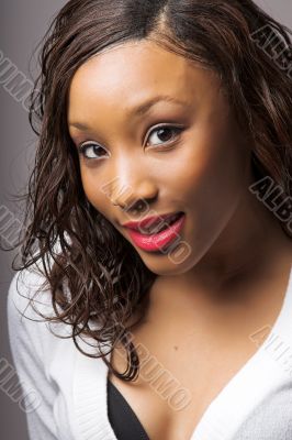 ethnic woman with a smile