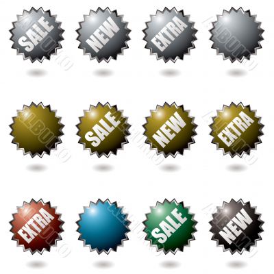 explode buttons