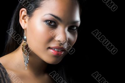 beautiful woman portrait