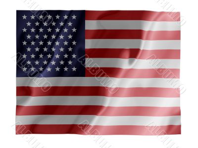 USA fluttering