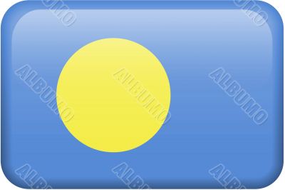 Palau Flag Button