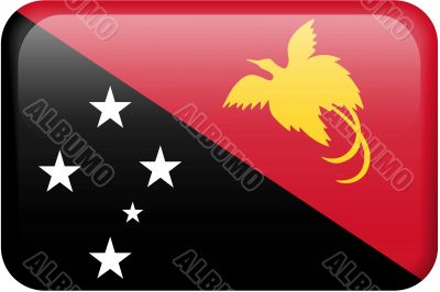 Papua New Guinea Flag Button