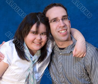 Father Daughter Portrait