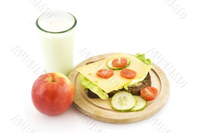 healthy lunch