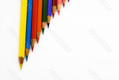 colorful  pencils