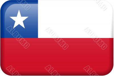 Chile Flag Button