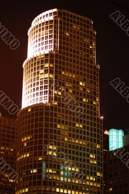 Corporate Building at Night 2