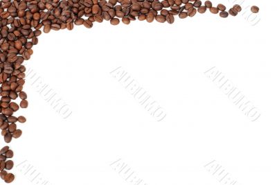 frame of coffee beans