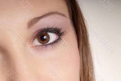 open eye