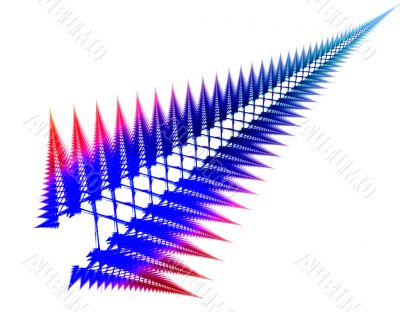 pine tree abstract