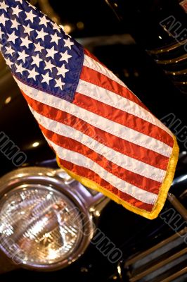 flag waving