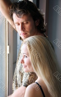 Couple at the window