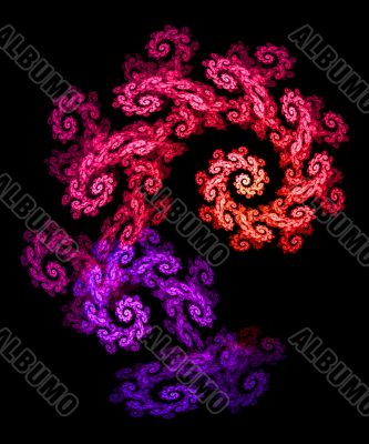 Spiral fractal