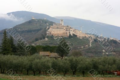 Assisi in umbria