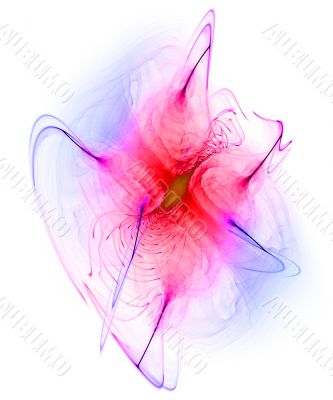 Sea creature abstract
