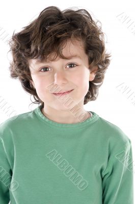 Portrait of a handsome boy
