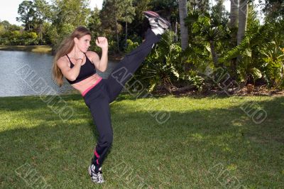 Martial Arts Woman