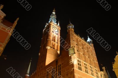 Gdansk at night