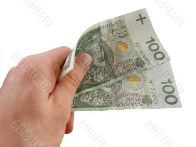 hand and bill