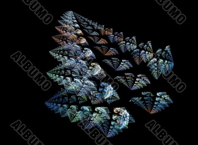 Colored triangles