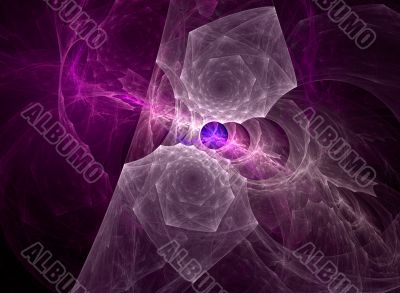 Violet spiral