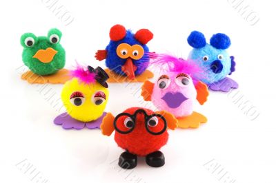 cute little puppets