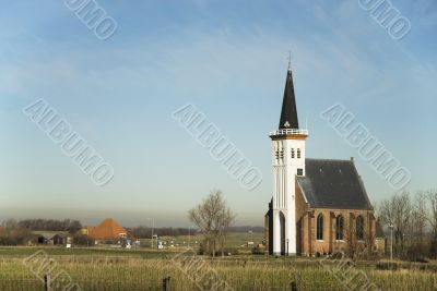 white church