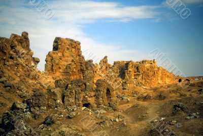 Ruins of city walls